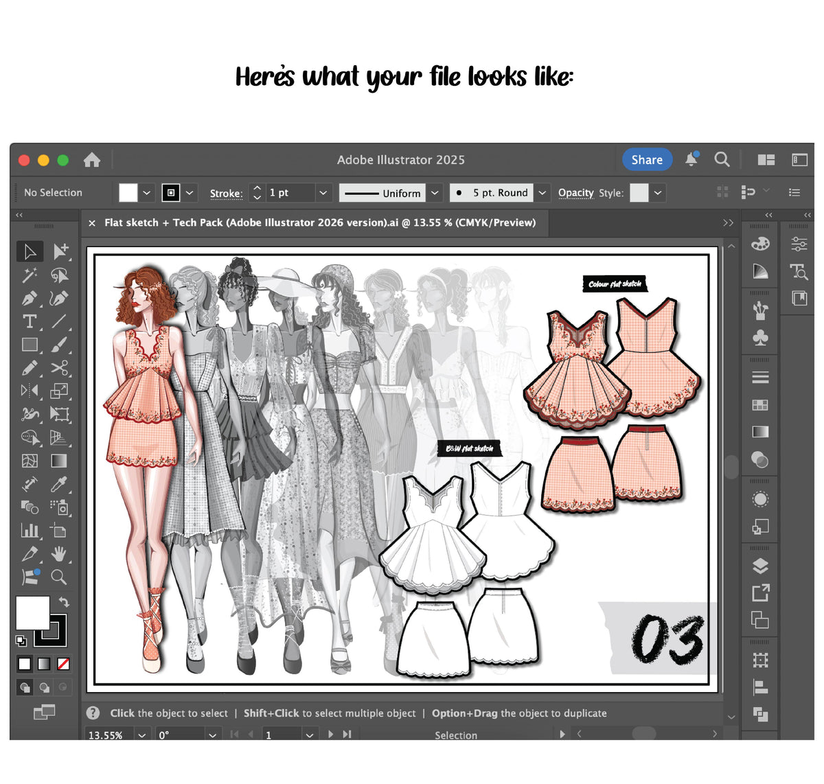 My project's fully editable Adobe Illustrator files, all yours now ♥️