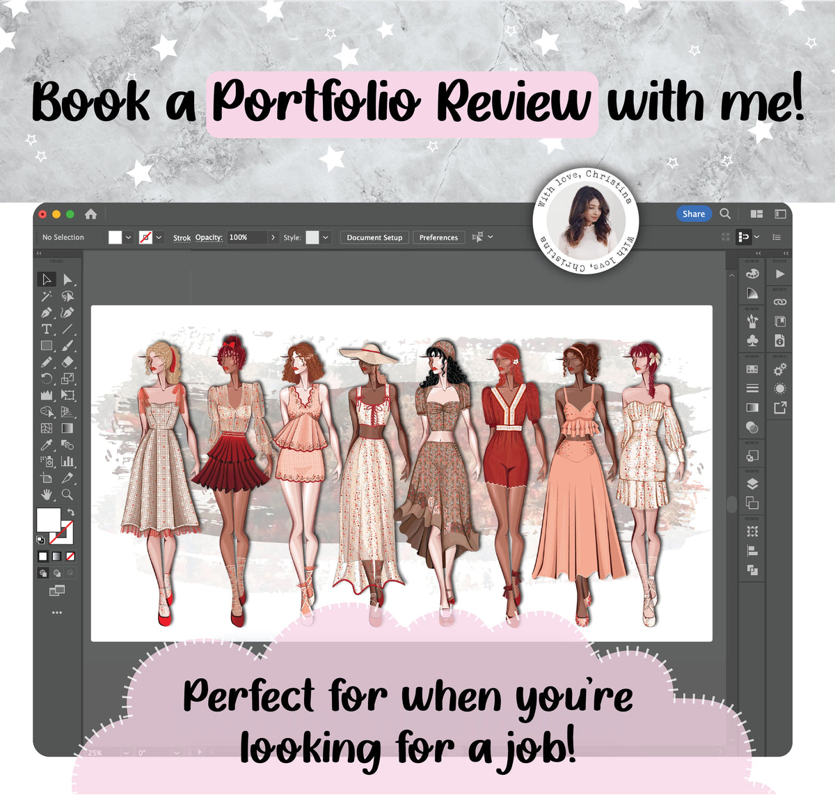 Portfolio Review for Fashion Designers | 1-hour session