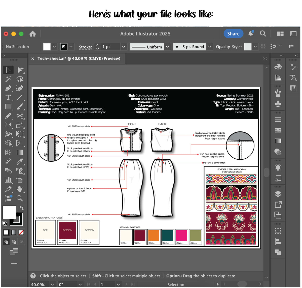 My project's fully editable Adobe Illustrator files, all yours now ♥️